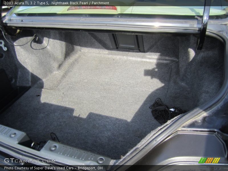 Nighthawk Black Pearl / Parchment 2003 Acura TL 3.2 Type S