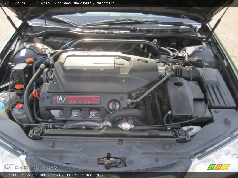 Nighthawk Black Pearl / Parchment 2003 Acura TL 3.2 Type S