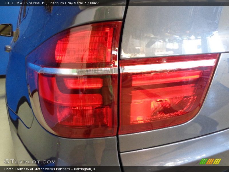 Platinum Gray Metallic / Black 2013 BMW X5 xDrive 35i