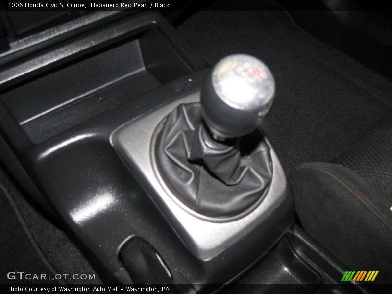 Habanero Red Pearl / Black 2006 Honda Civic Si Coupe