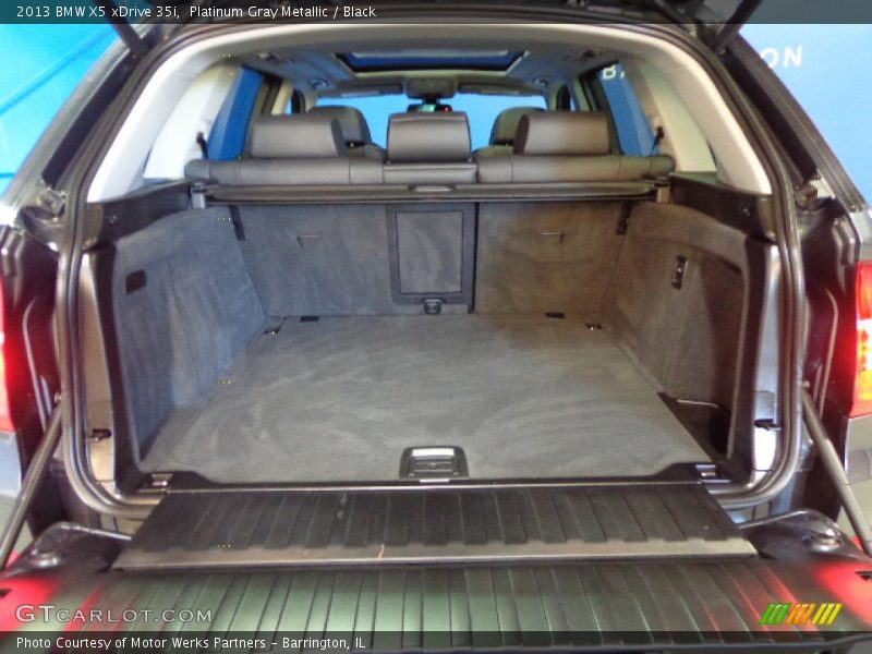 Platinum Gray Metallic / Black 2013 BMW X5 xDrive 35i