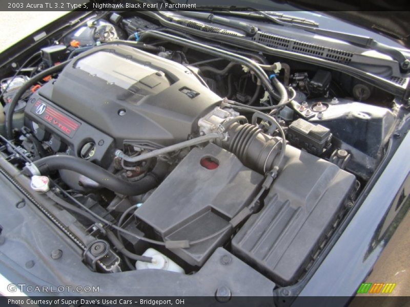 Nighthawk Black Pearl / Parchment 2003 Acura TL 3.2 Type S