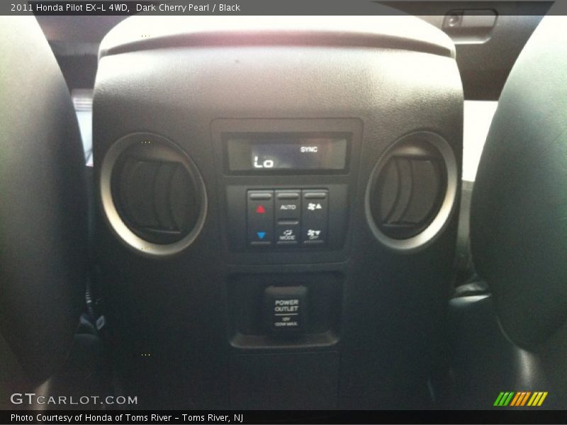 Dark Cherry Pearl / Black 2011 Honda Pilot EX-L 4WD