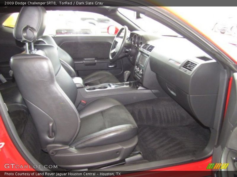 TorRed / Dark Slate Gray 2009 Dodge Challenger SRT8