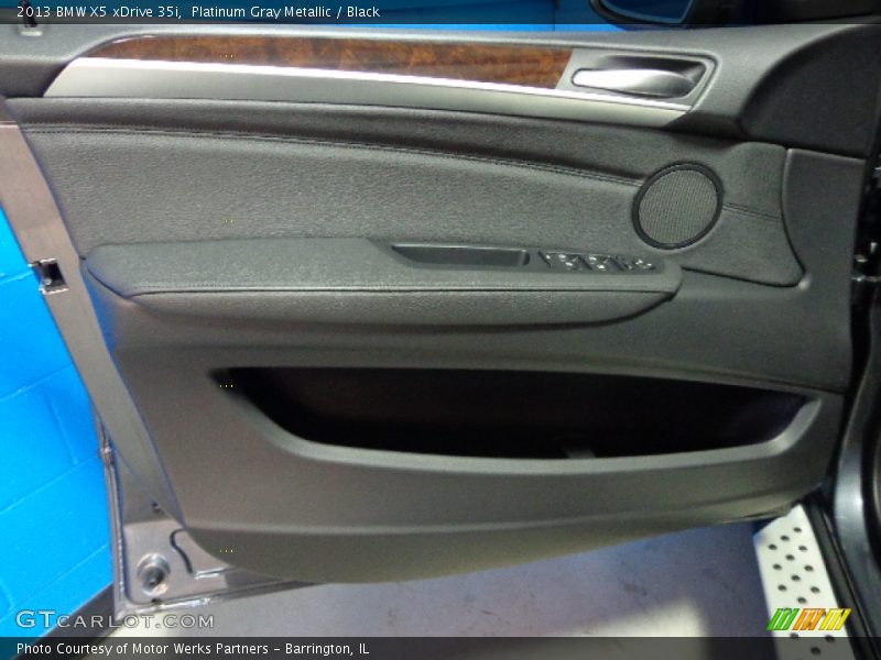 Platinum Gray Metallic / Black 2013 BMW X5 xDrive 35i