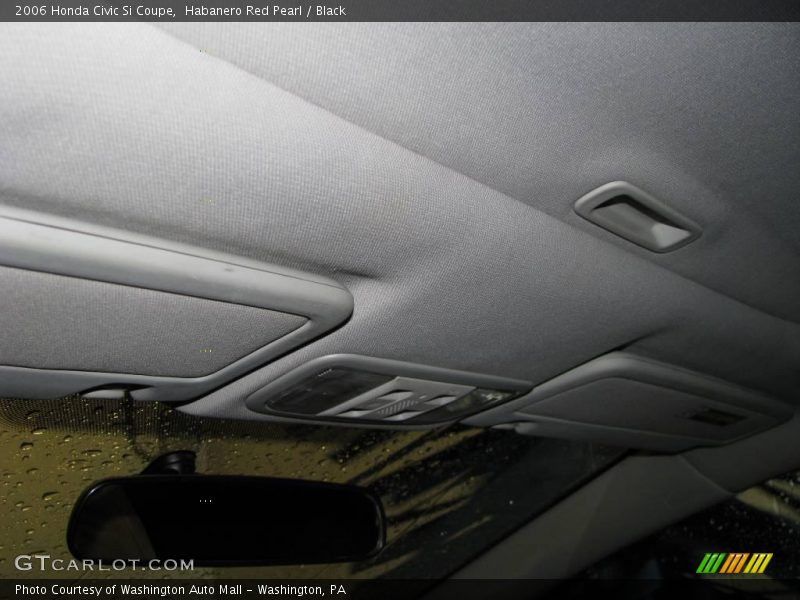 Habanero Red Pearl / Black 2006 Honda Civic Si Coupe