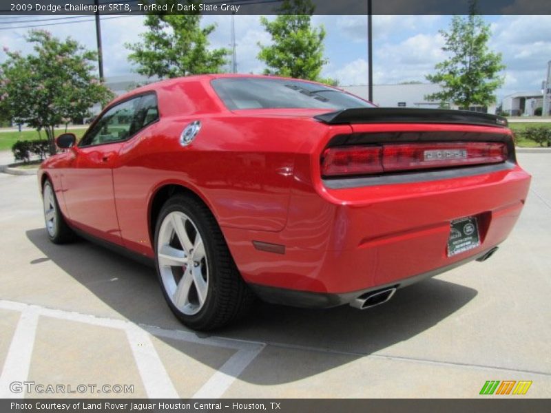 TorRed / Dark Slate Gray 2009 Dodge Challenger SRT8