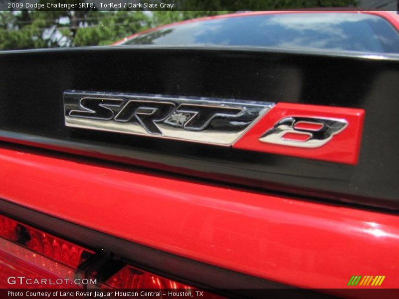 TorRed / Dark Slate Gray 2009 Dodge Challenger SRT8