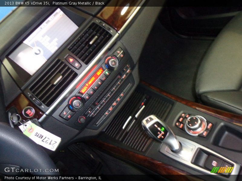 Platinum Gray Metallic / Black 2013 BMW X5 xDrive 35i