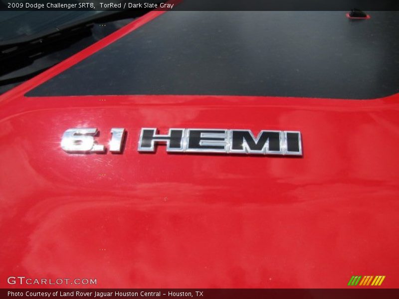 TorRed / Dark Slate Gray 2009 Dodge Challenger SRT8