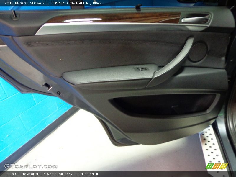 Platinum Gray Metallic / Black 2013 BMW X5 xDrive 35i