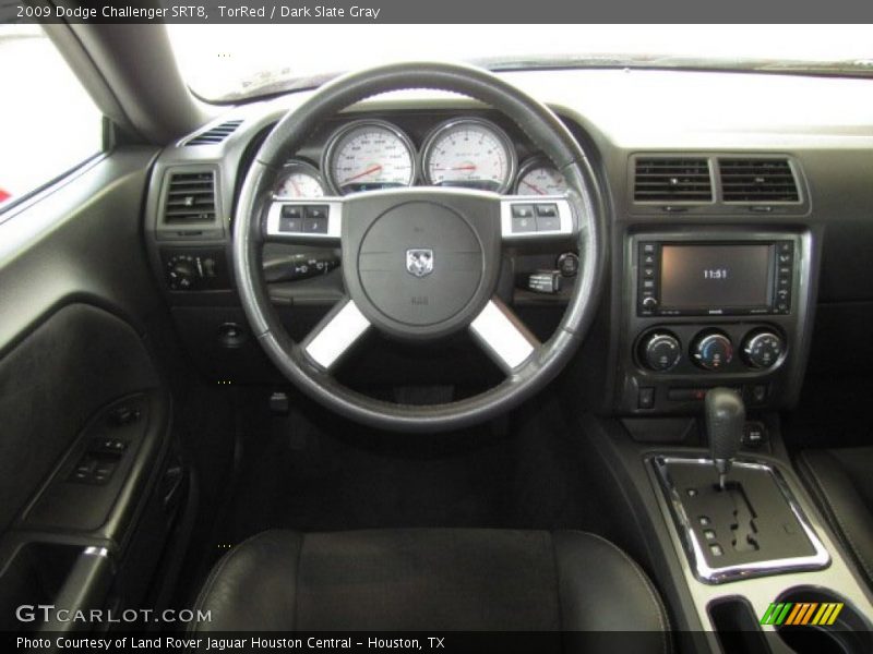 TorRed / Dark Slate Gray 2009 Dodge Challenger SRT8