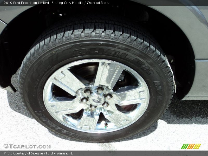 Sterling Grey Metallic / Charcoal Black 2010 Ford Expedition Limited