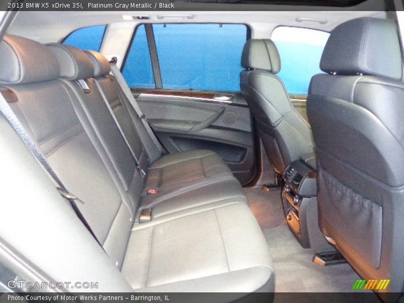 Platinum Gray Metallic / Black 2013 BMW X5 xDrive 35i