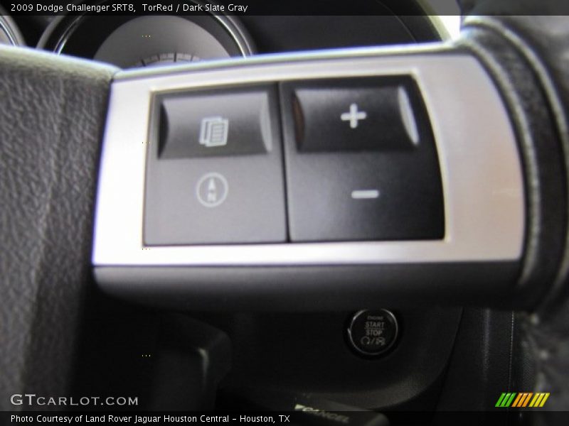 TorRed / Dark Slate Gray 2009 Dodge Challenger SRT8