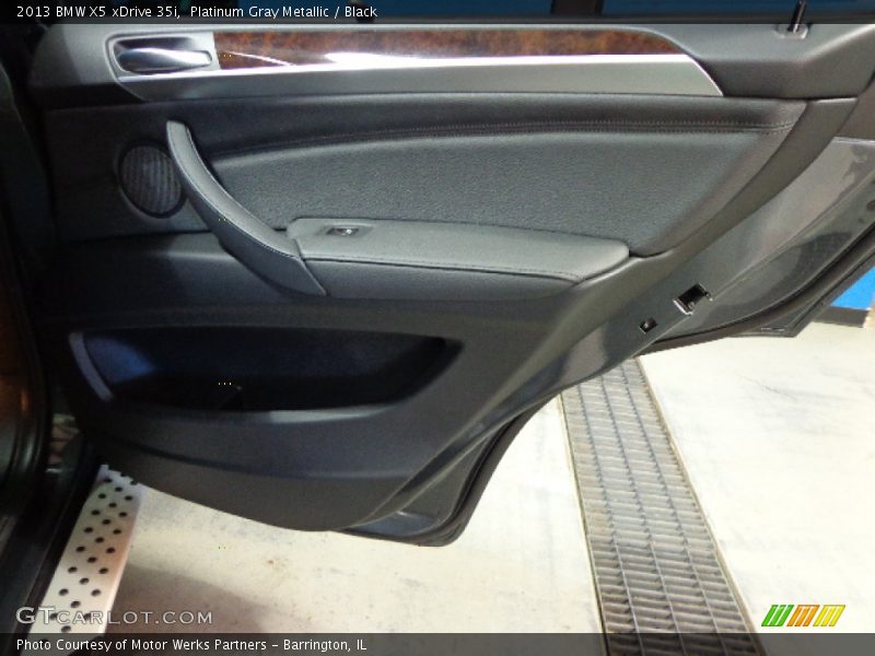 Platinum Gray Metallic / Black 2013 BMW X5 xDrive 35i