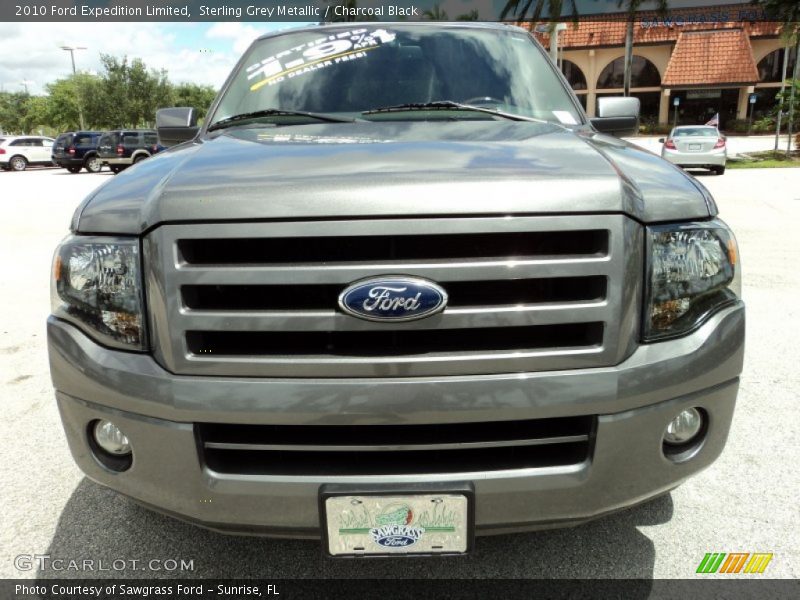 Sterling Grey Metallic / Charcoal Black 2010 Ford Expedition Limited
