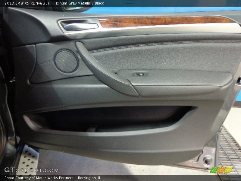 Platinum Gray Metallic / Black 2013 BMW X5 xDrive 35i