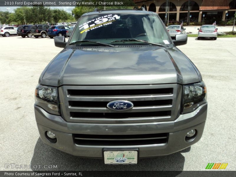 Sterling Grey Metallic / Charcoal Black 2010 Ford Expedition Limited