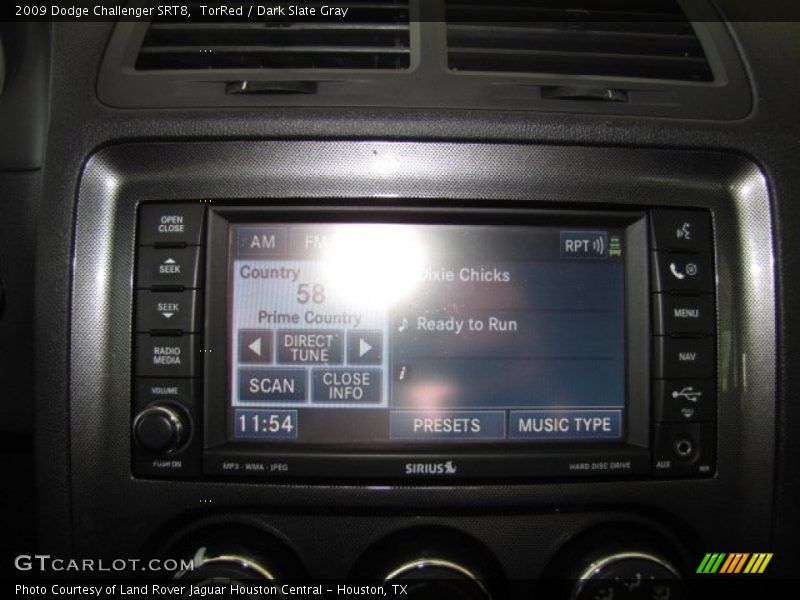 TorRed / Dark Slate Gray 2009 Dodge Challenger SRT8