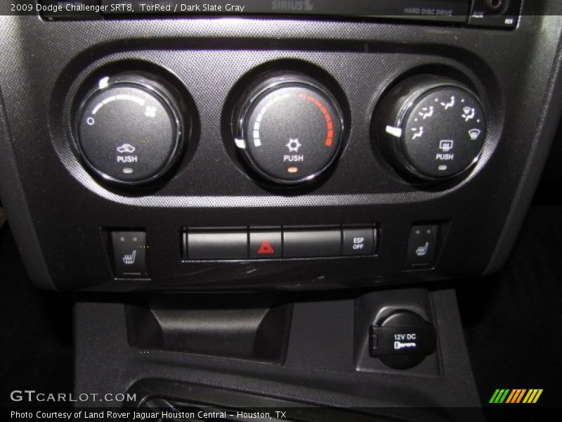 TorRed / Dark Slate Gray 2009 Dodge Challenger SRT8