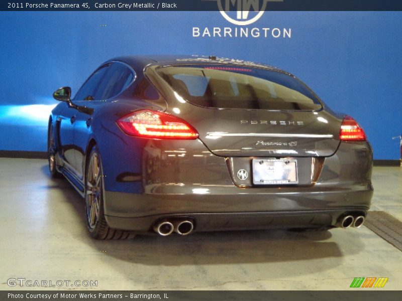 Carbon Grey Metallic / Black 2011 Porsche Panamera 4S