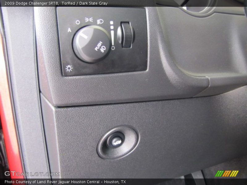 TorRed / Dark Slate Gray 2009 Dodge Challenger SRT8