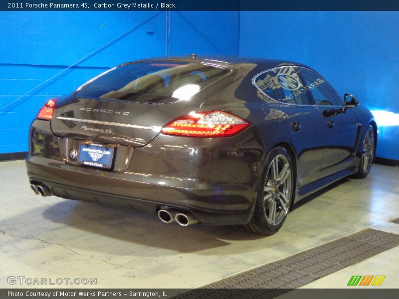 Carbon Grey Metallic / Black 2011 Porsche Panamera 4S