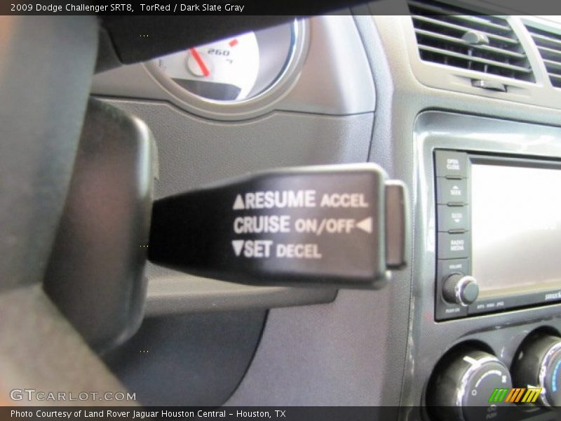 TorRed / Dark Slate Gray 2009 Dodge Challenger SRT8