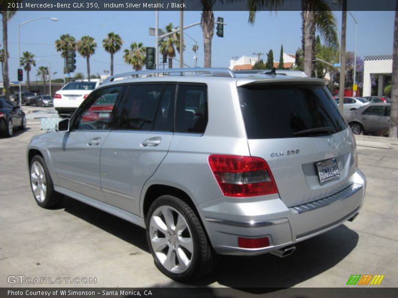 Iridium Silver Metallic / Black 2011 Mercedes-Benz GLK 350