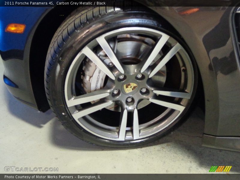 Carbon Grey Metallic / Black 2011 Porsche Panamera 4S