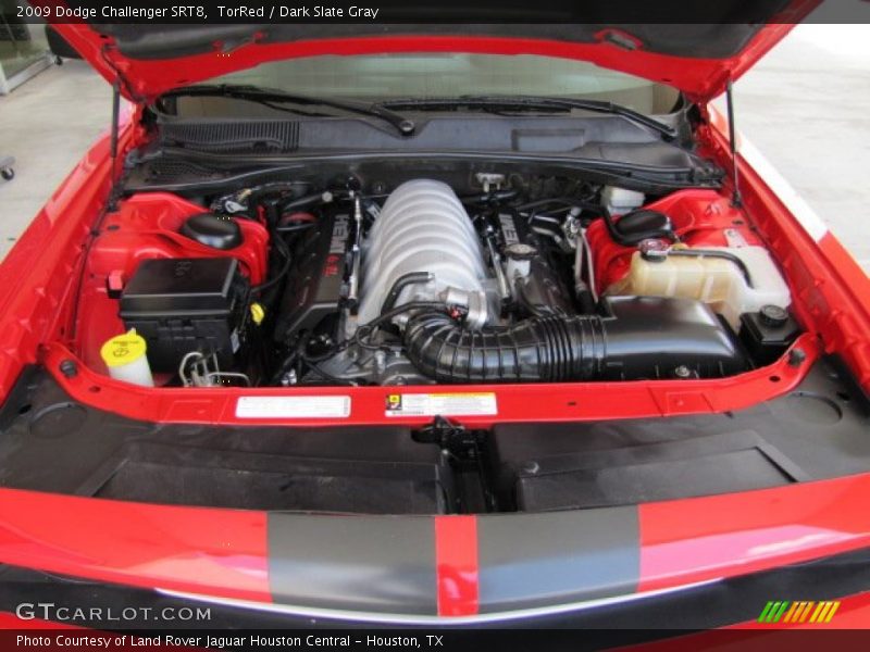 TorRed / Dark Slate Gray 2009 Dodge Challenger SRT8