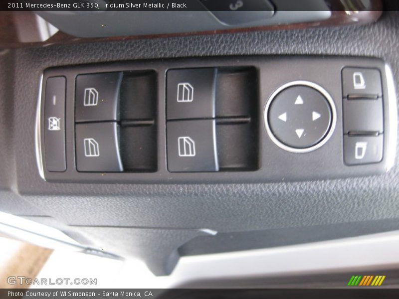 Iridium Silver Metallic / Black 2011 Mercedes-Benz GLK 350