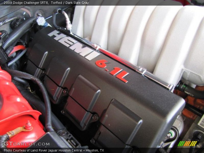 TorRed / Dark Slate Gray 2009 Dodge Challenger SRT8