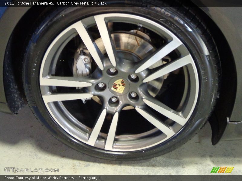 Carbon Grey Metallic / Black 2011 Porsche Panamera 4S