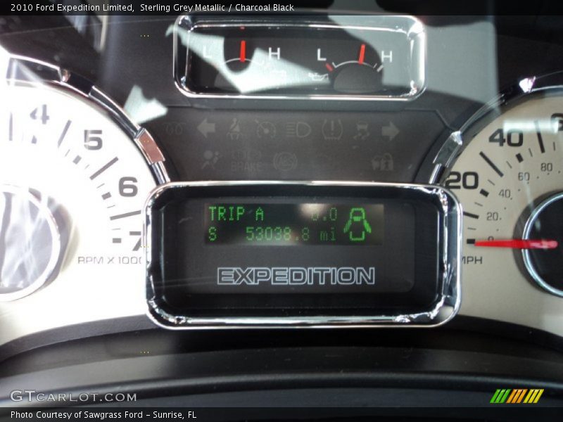 Sterling Grey Metallic / Charcoal Black 2010 Ford Expedition Limited