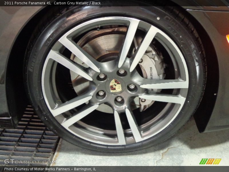Carbon Grey Metallic / Black 2011 Porsche Panamera 4S