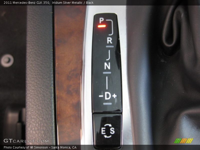 Iridium Silver Metallic / Black 2011 Mercedes-Benz GLK 350