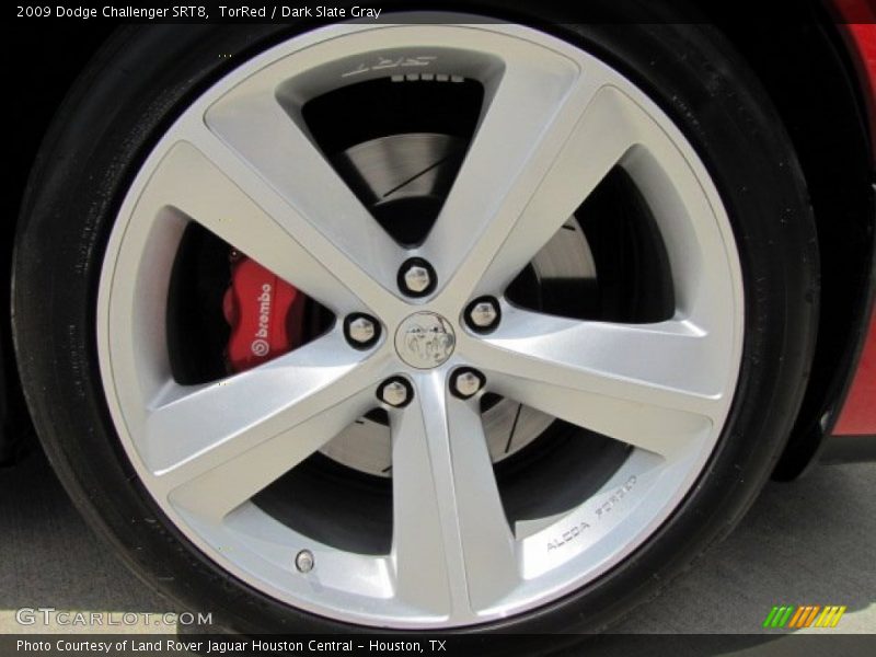 TorRed / Dark Slate Gray 2009 Dodge Challenger SRT8