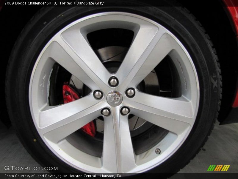 TorRed / Dark Slate Gray 2009 Dodge Challenger SRT8