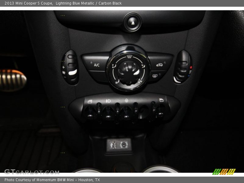 Lightning Blue Metallic / Carbon Black 2013 Mini Cooper S Coupe