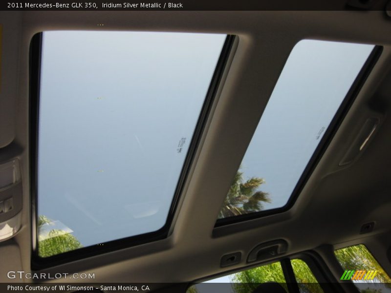 Iridium Silver Metallic / Black 2011 Mercedes-Benz GLK 350