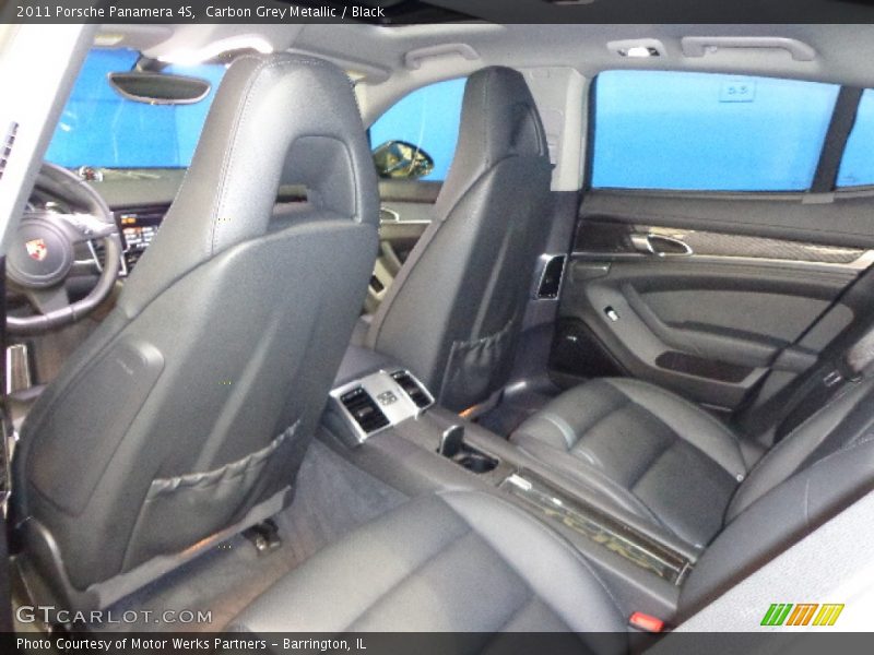 Carbon Grey Metallic / Black 2011 Porsche Panamera 4S