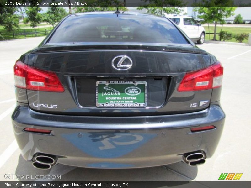 Smoky Granite Mica / Black 2008 Lexus IS F