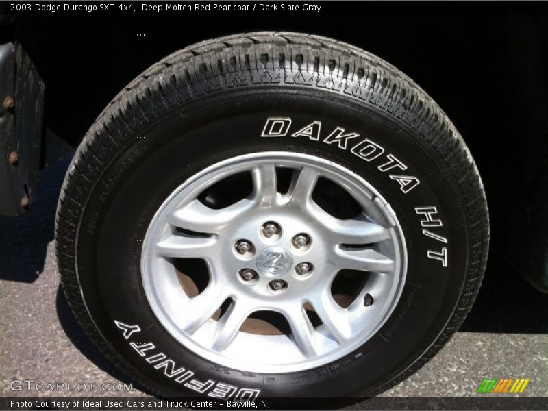 Deep Molten Red Pearlcoat / Dark Slate Gray 2003 Dodge Durango SXT 4x4