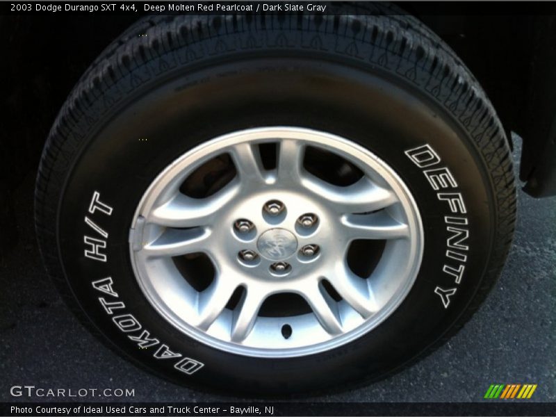 Deep Molten Red Pearlcoat / Dark Slate Gray 2003 Dodge Durango SXT 4x4