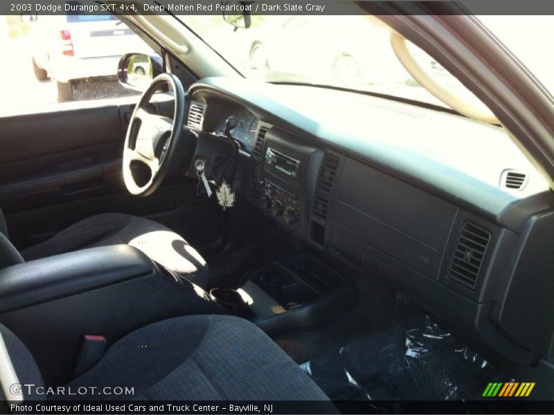 Deep Molten Red Pearlcoat / Dark Slate Gray 2003 Dodge Durango SXT 4x4