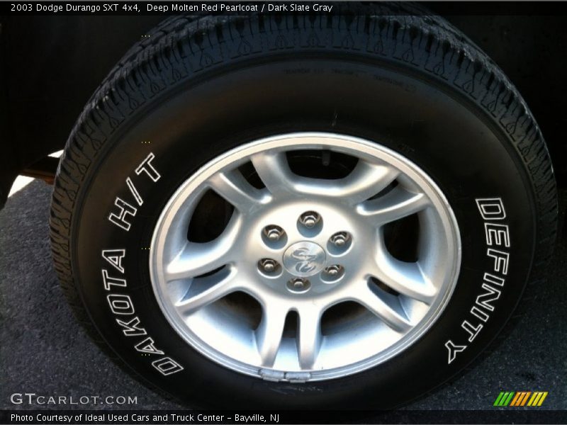 Deep Molten Red Pearlcoat / Dark Slate Gray 2003 Dodge Durango SXT 4x4