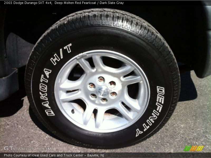 Deep Molten Red Pearlcoat / Dark Slate Gray 2003 Dodge Durango SXT 4x4