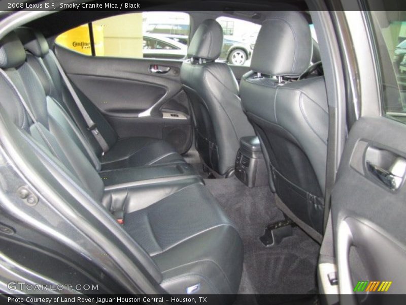 Rear Seat of 2008 IS F